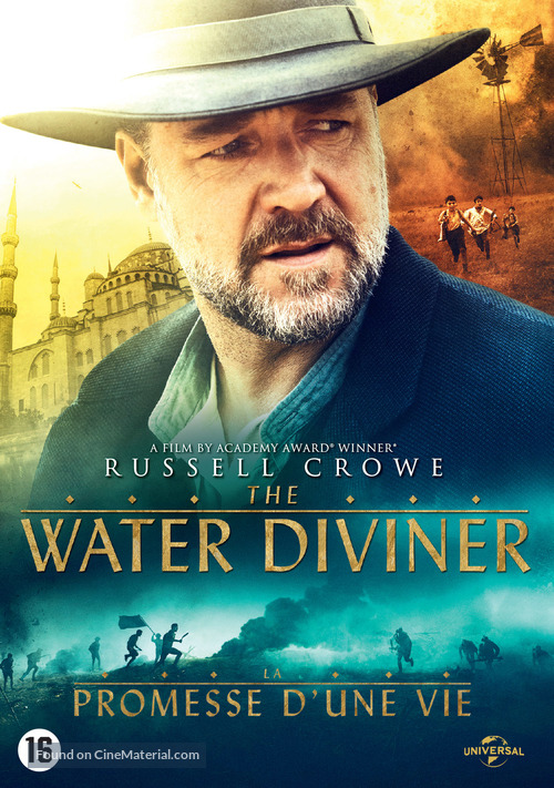 The Water Diviner - Belgian DVD movie cover