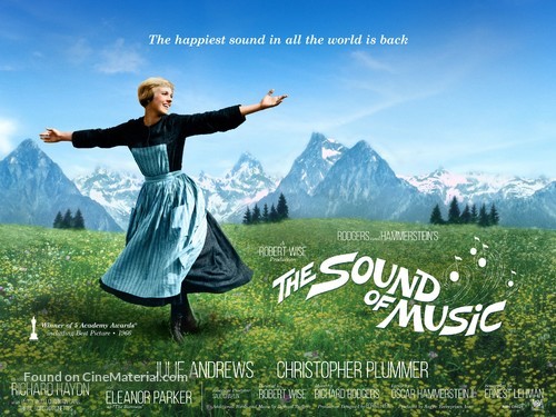 The Sound of Music - British Movie Poster