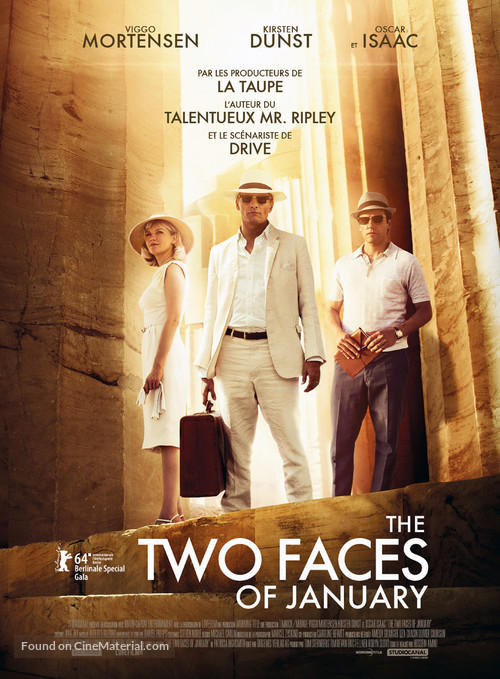 The Two Faces of January - French Movie Poster