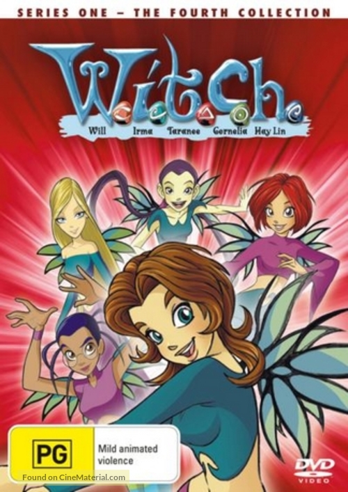 &quot;W.I.T.C.H.&quot; - Australian DVD movie cover