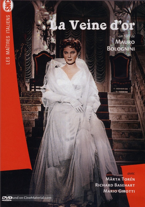 La vena d&#039;oro - French DVD movie cover