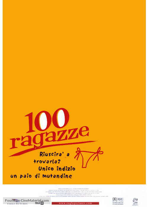 100 Girls - Italian Movie Poster
