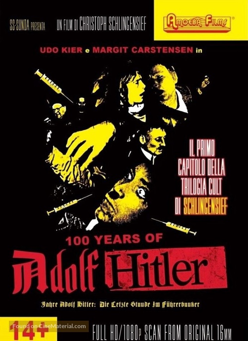 100 Jahre Adolf Hitler - Die letzte Stunde im F&uuml;hrerbunker - Italian DVD movie cover