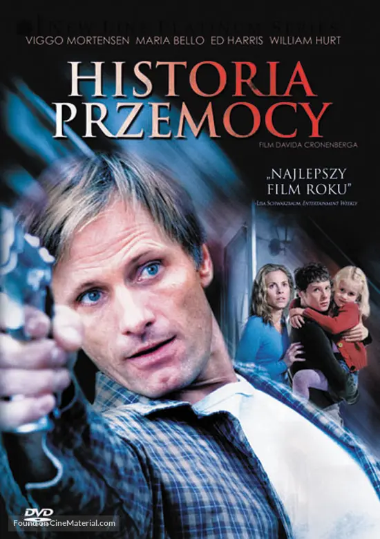 A History of Violence - Polish DVD movie cover