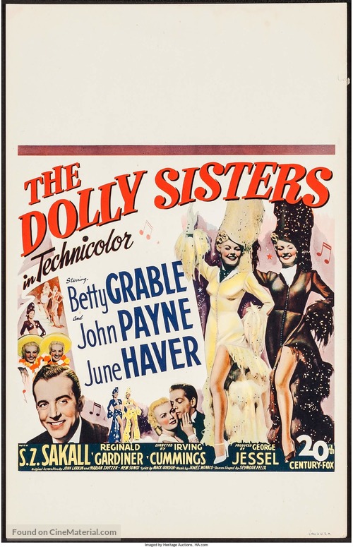 The Dolly Sisters - Movie Poster
