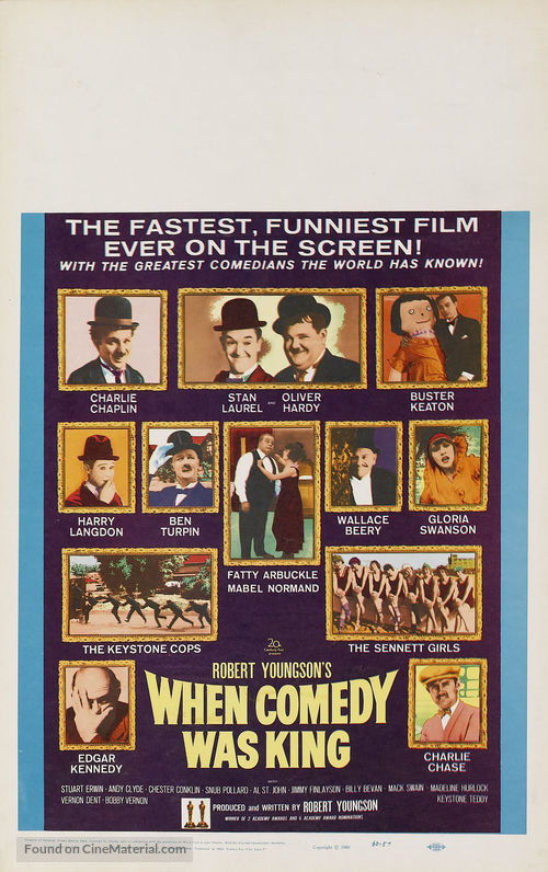 When Comedy Was King - Movie Poster