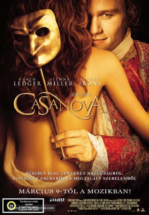 Casanova - Hungarian Movie Poster