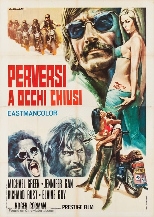 Naked Angels - Italian Movie Poster