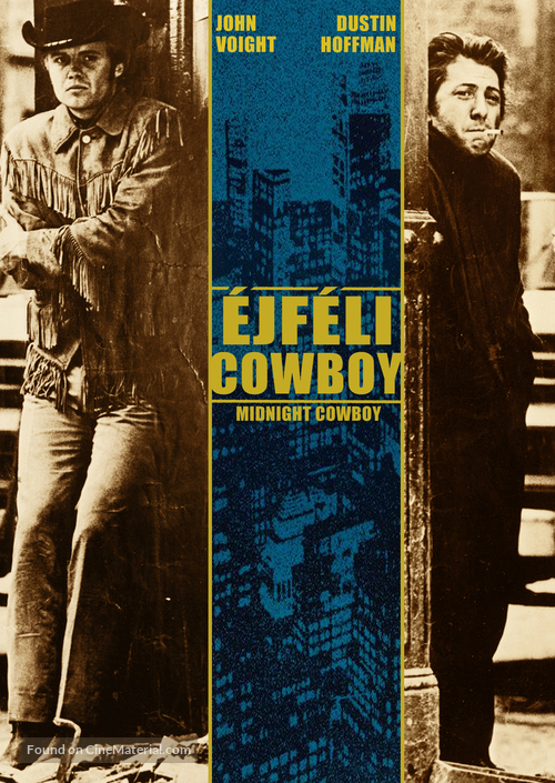 Midnight Cowboy - Hungarian Movie Poster