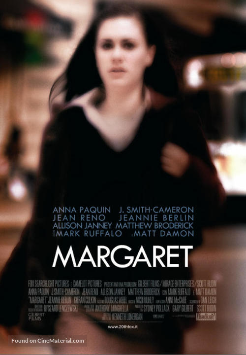 Margaret - Italian Movie Poster