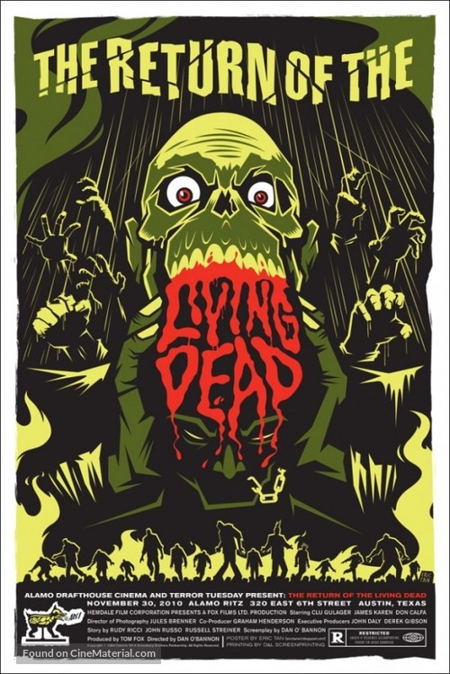 The Return of the Living Dead - poster