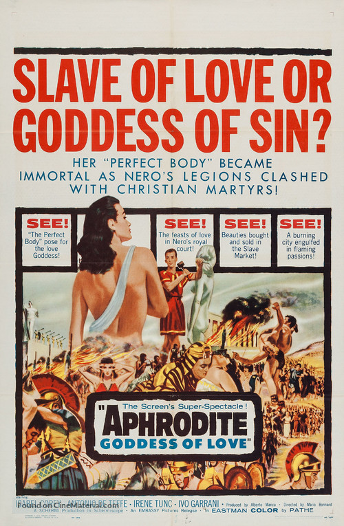 Afrodite, dea dell&#039;amore - Movie Poster