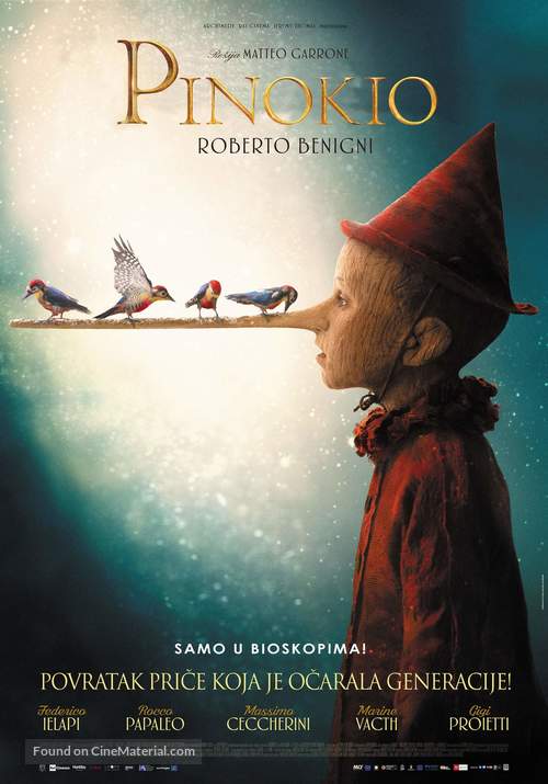 Pinocchio - Serbian Movie Poster
