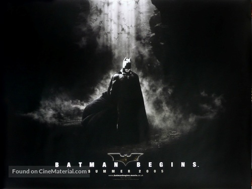 Batman Begins - British Movie Poster