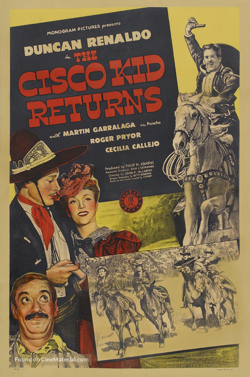 The Cisco Kid Returns - Movie Poster