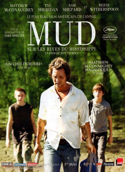 Mud - French Movie Poster