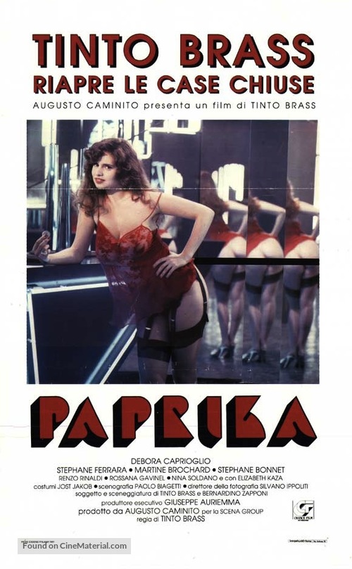Paprika - Italian Movie Poster