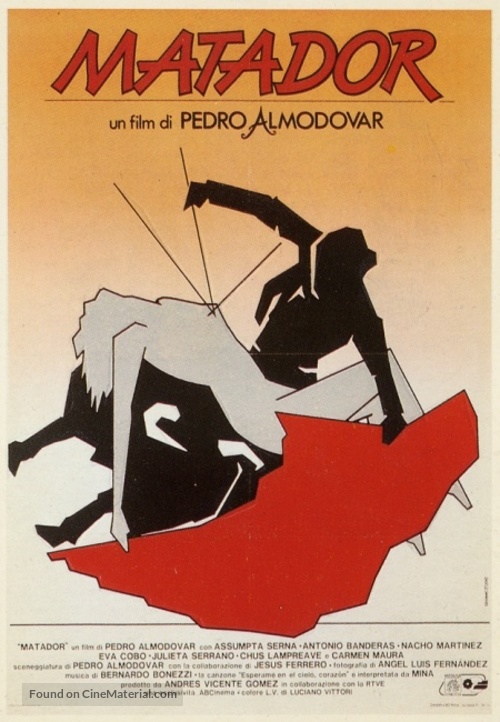 Matador - Italian Movie Poster