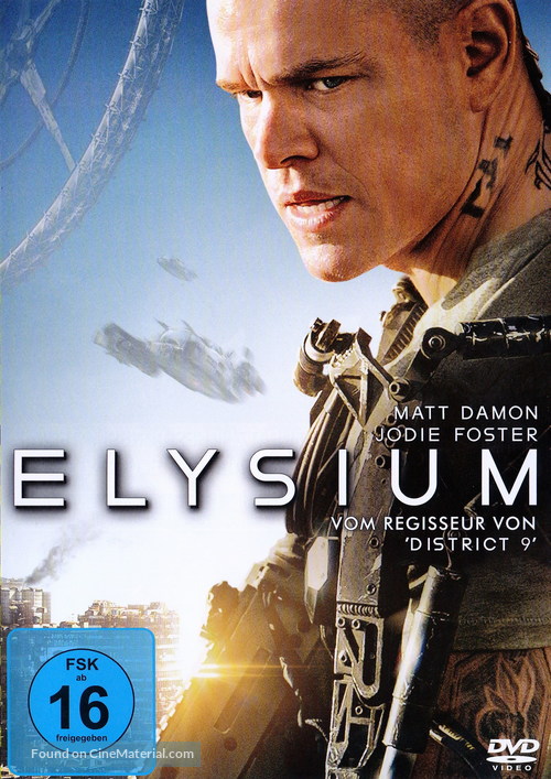 Elysium - German DVD movie cover