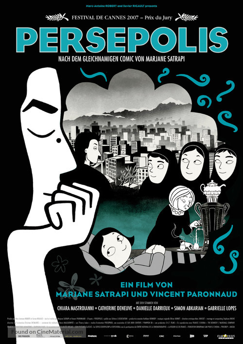 Persepolis - German Movie Poster