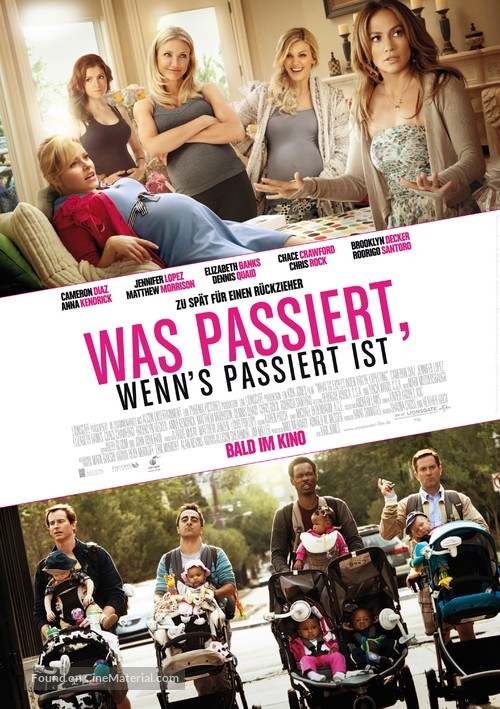 What to Expect When You&#039;re Expecting - German Movie Poster