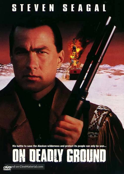 On Deadly Ground - DVD movie cover