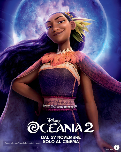 Moana 2 - Italian Movie Poster