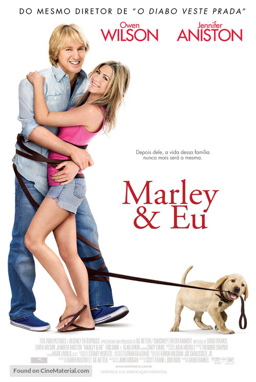 Marley &amp; Me - Brazilian Movie Poster