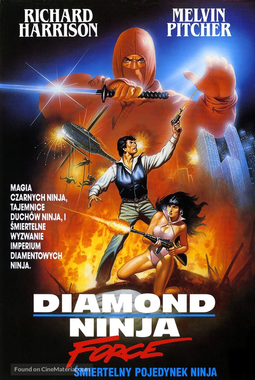 Diamond Ninja Force - Polish Movie Poster