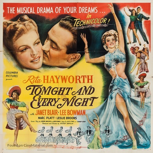 Tonight and Every Night - Movie Poster