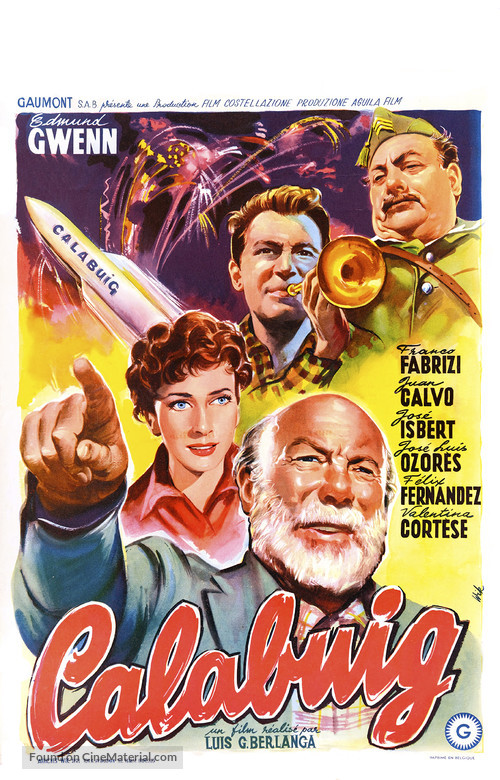 Calabuch - Belgian Movie Poster