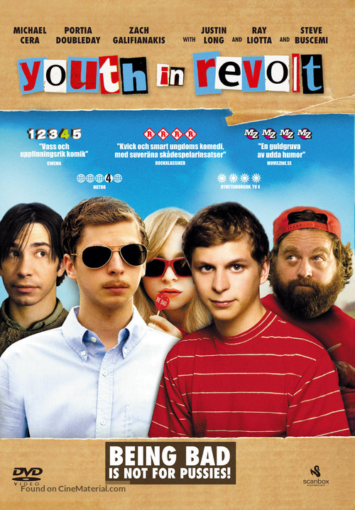 Youth in Revolt - Swedish Movie Cover
