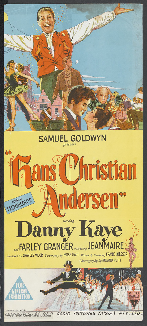 Hans Christian Andersen - Australian Movie Poster