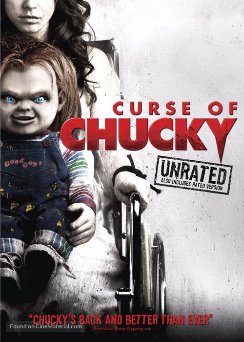 Curse of Chucky - DVD movie cover