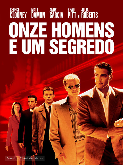 Ocean&#039;s Eleven - Brazilian Movie Cover