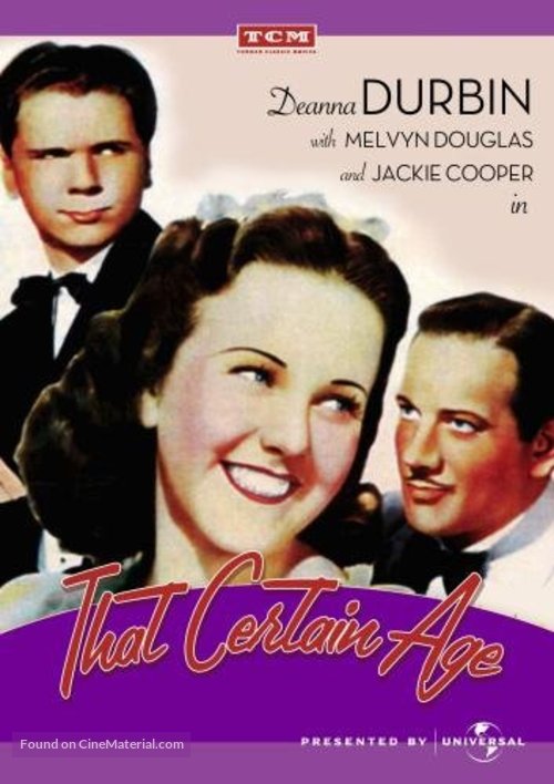 That Certain Age - DVD movie cover