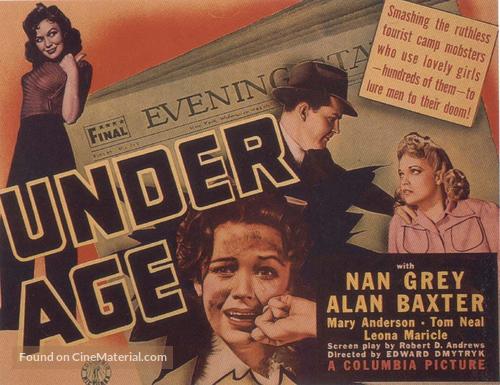 Under Age - Movie Poster