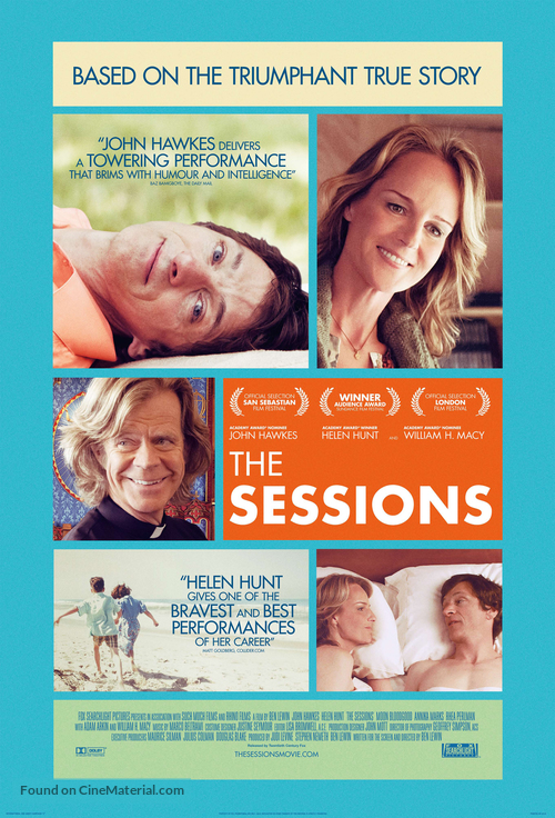 The Sessions - Danish Movie Poster