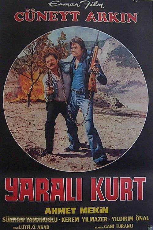 Yarali kurt - Turkish Movie Poster