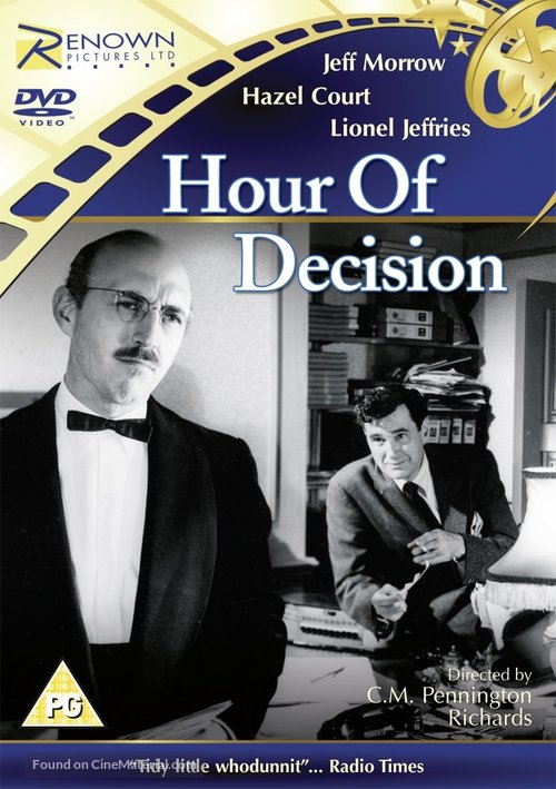 Hour of Decision - British DVD movie cover