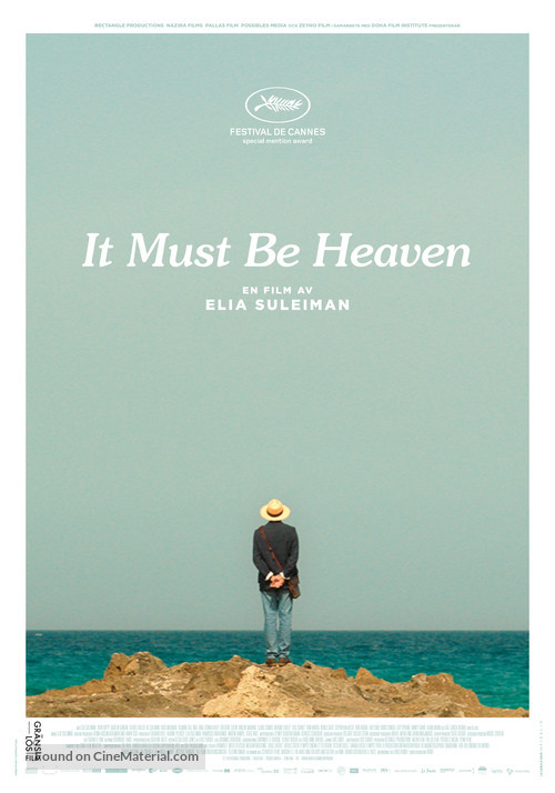 It Must Be Heaven - Swedish Movie Poster