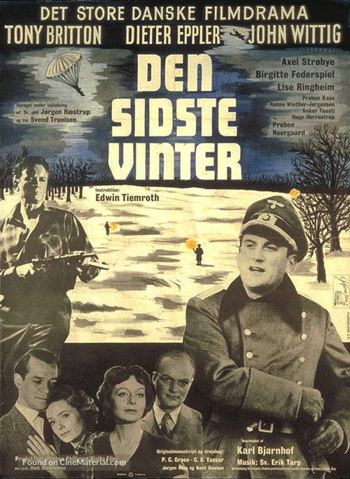 Den sidste vinter - Danish Movie Poster