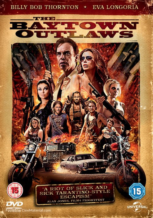 The Baytown Outlaws - British DVD movie cover