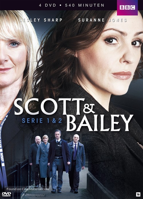 &quot;Scott &amp; Bailey&quot; - Dutch DVD movie cover