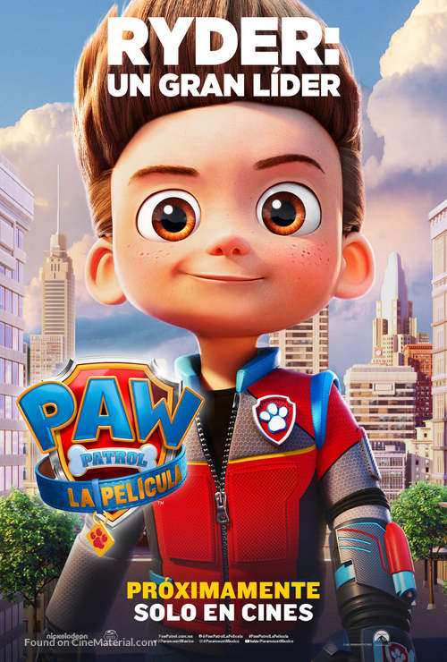 Paw Patrol: The Movie - Mexican Movie Poster
