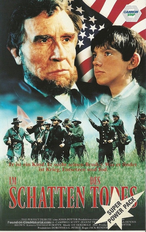 The Perfect Tribute - German VHS movie cover