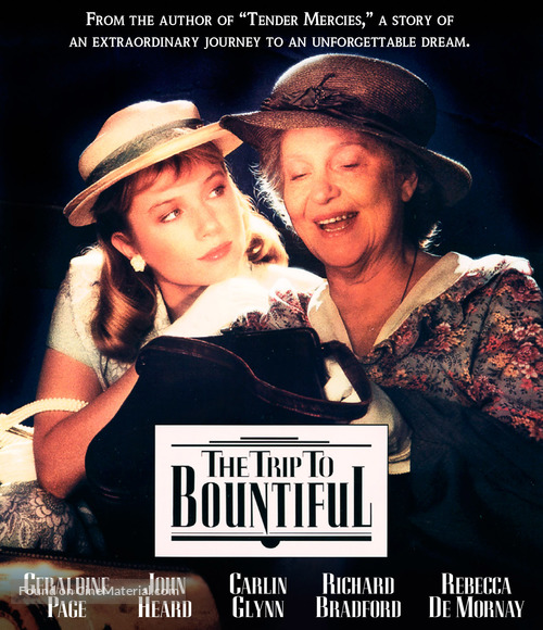 The Trip to Bountiful - Blu-Ray movie cover