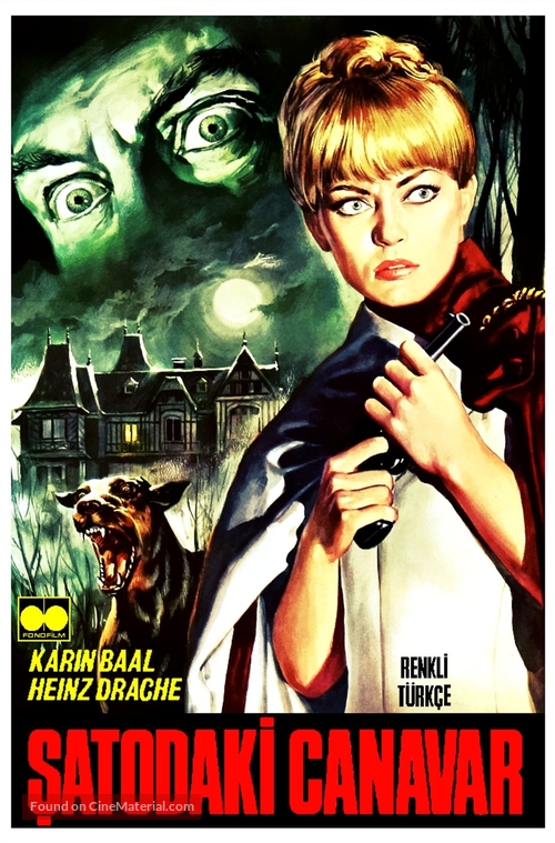 Der Hund von Blackwood Castle - Turkish Movie Poster