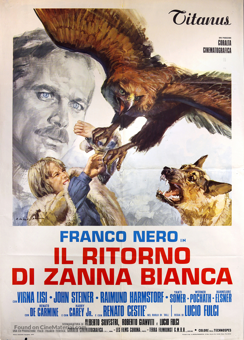 Il ritorno di Zanna Bianca - Italian Movie Poster