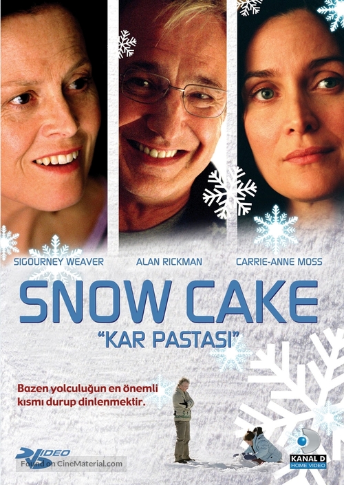 Snow Cake - Turkish DVD movie cover